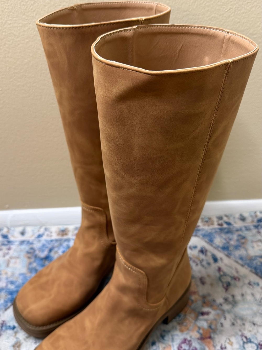 Steve Madden Tall Over-the-Knee Boots in Camel